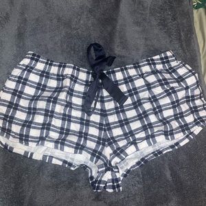 Forever 21 Plaid PJ SHORTS